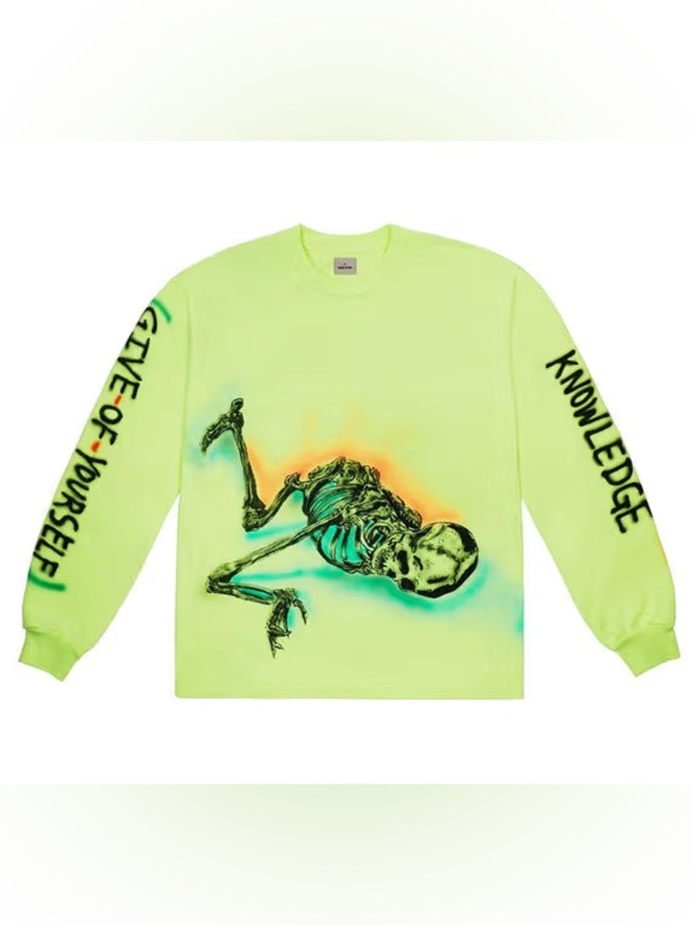 YZY Yeezy x Wes lang XL Long Sleeve Skeleton